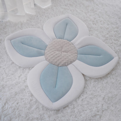 Yenidoğan Bebekler İçin Katlanabilir Çiçek Şekilli Banyo Minderi – Yumuşak Sünger Destekli Lotus Küvet Pedi